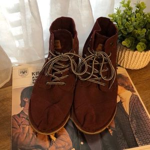 Rare Lightly Worn Toms Booties
